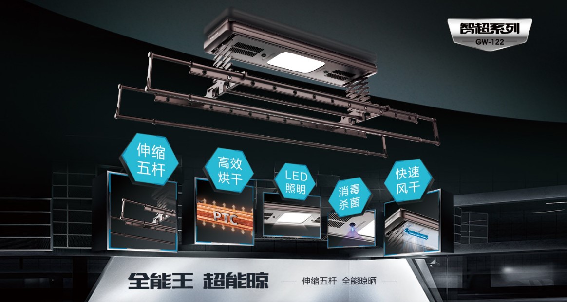 性价比最高的晾衣机？B体育官方网站/app/ios/安卓/在线/注册,智能晾衣机122系列太强了叭